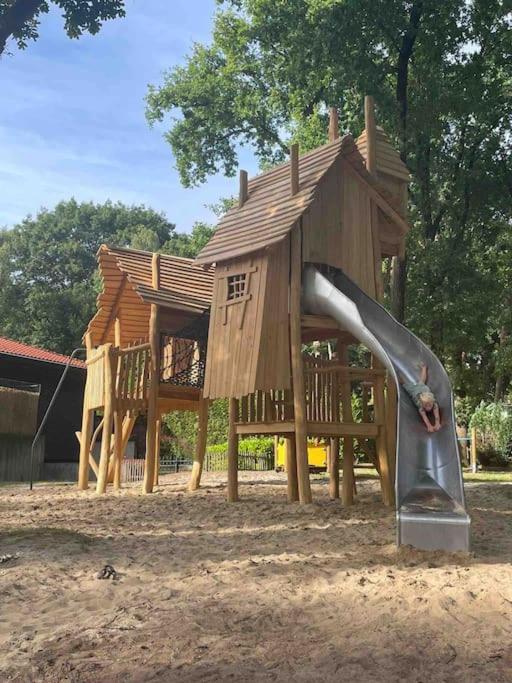 Chalet Toetje Op De Veluwe Hoenderloo Ngoại thất bức ảnh